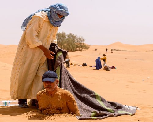 Merzouga sand baths